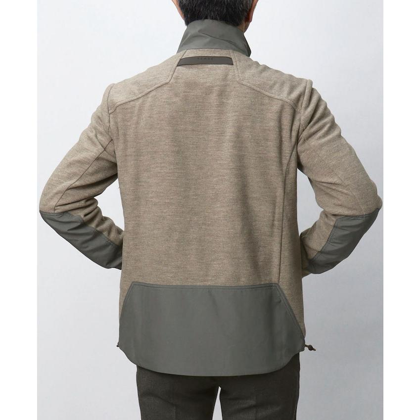 シーズ / SEASE EXPLORER SWEATSHIRT ウールジャージー スタンドカラー