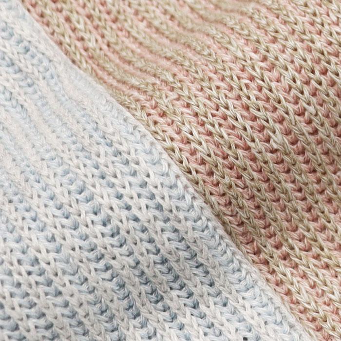 Gran Sasso グランサッソ / GRANSASSO あぜ編み クルーネック