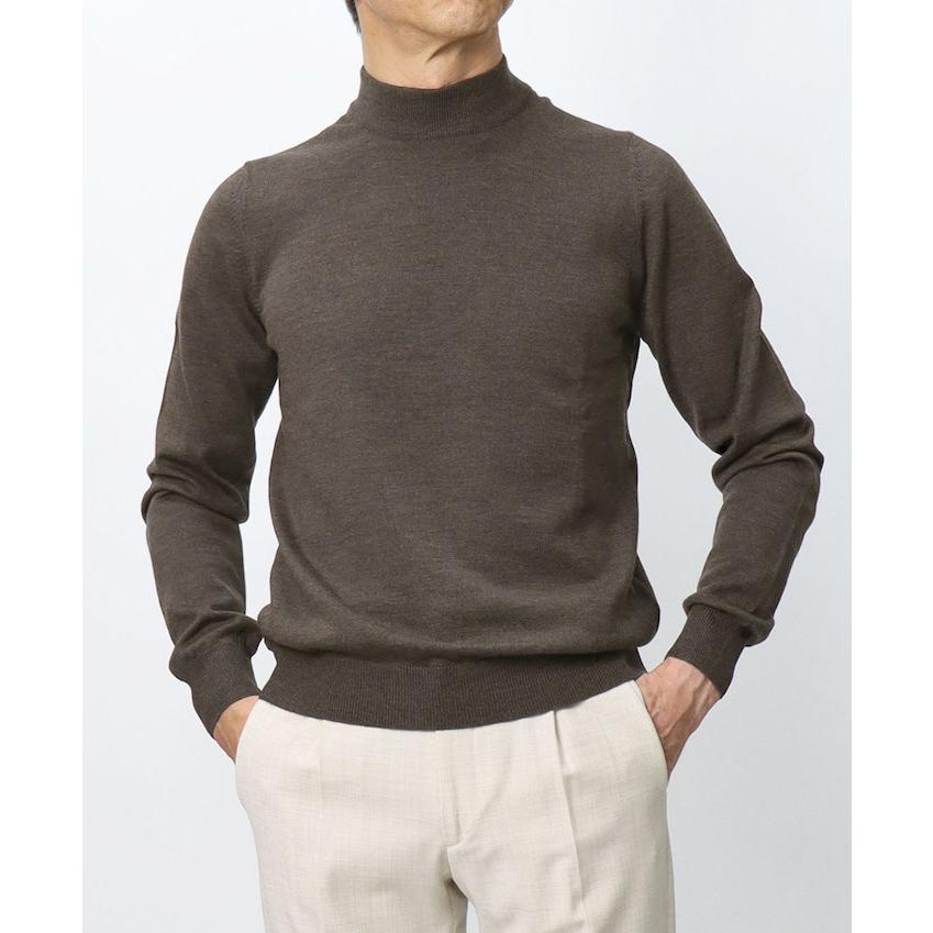 新品未使用 グランサッソGran Sasso モックネックニット12G メリノ Gran Sasso（グランサッソ） グランサッソ / GRANSASSO / モックネック