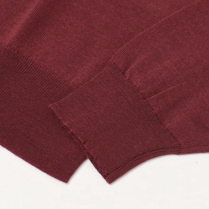 ジョンスメドレー / JOHN SMEDLEY / キルディ / KILDAY / モックネック ニット / 30G メリノウール / MODERN FIT / 返品・交換不可の画像