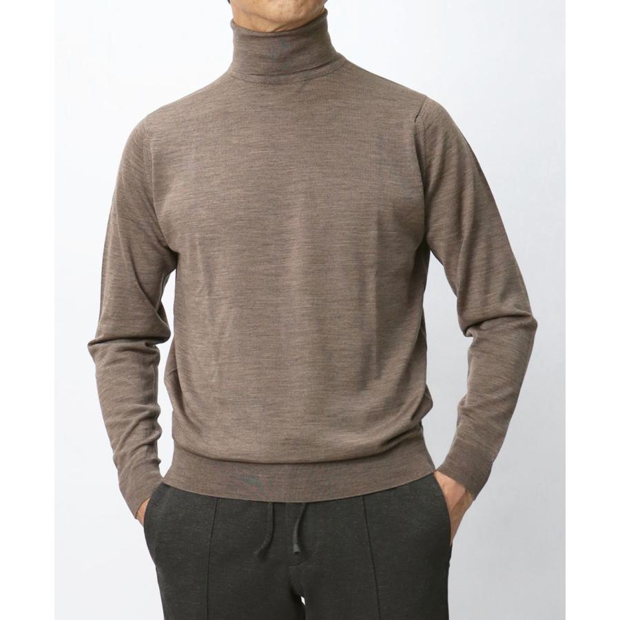 ジョンスメドレー / JOHN SMEDLEY / レヴィン / LEVINE / タートルネック ニット / 30G メリノウール / MODERN FIT / 返品・交換不可の画像