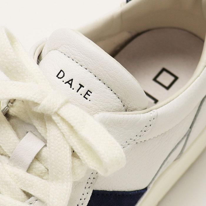 デイト / D.A.T.E. / スニーカー / COURT2.0 NATURAL WHITE-BLUE / 返品・交換可能の画像
