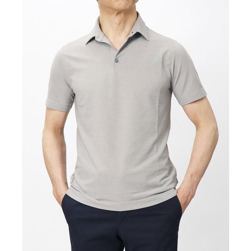 美品 ザノーネ アイスピケ ポロシャツ ZANONE 【春夏新作/25ss】 ザノーネ 春夏 アイスコットン