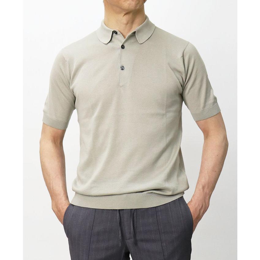 JOHN SMEDLEY ジョンスメドレー / REID ニット ポロ シャツ 30G