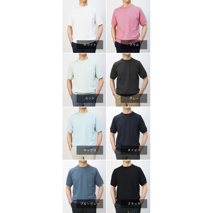 ANTICIPO アンティーチポ NEBBIOLO smooth Tシャツ白48 アンティーチポ Tシャツ メンズ コットン スムース 半袖