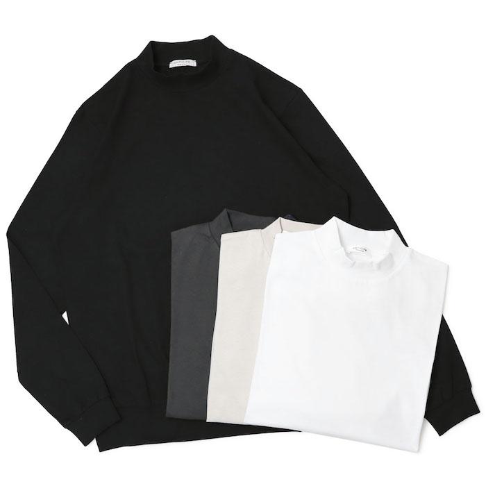 アンティーチポ / ANTICIPO モックネック ロングスリーブ Tシャツ 