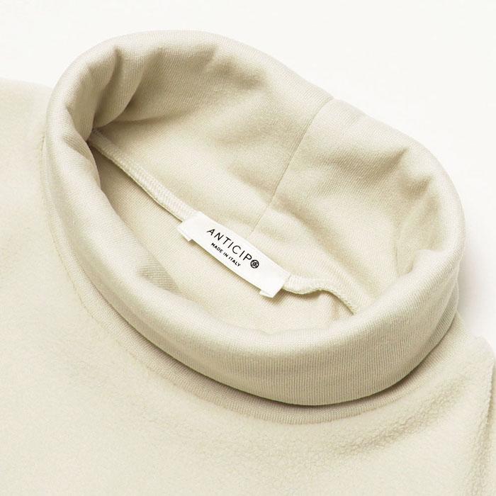 アンティーチポ / ANTICIPO タートルネック ロングスリーブ Tシャツ