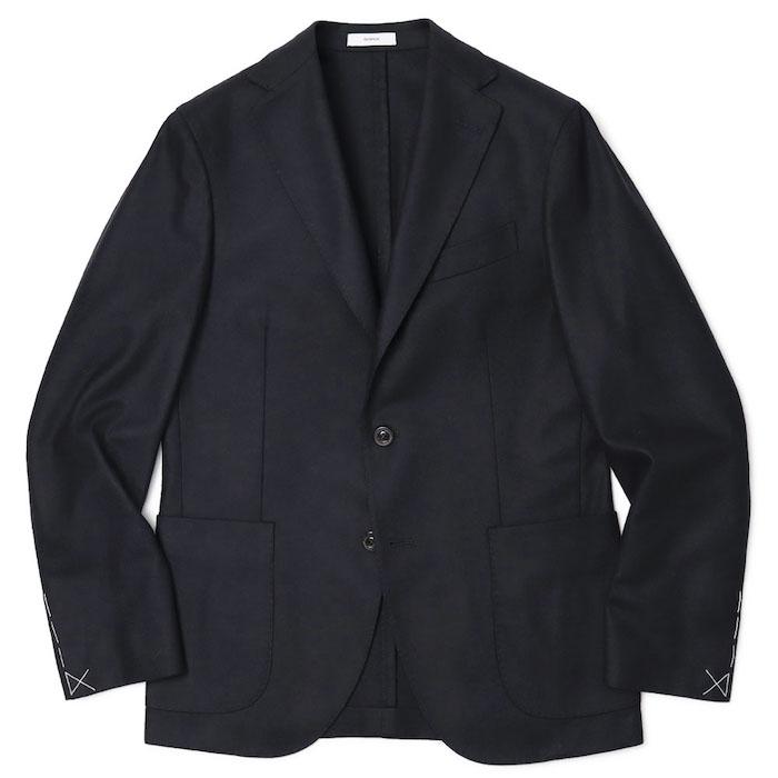 美品 トゥモローランド フランネルジャケット パイピング パッチ