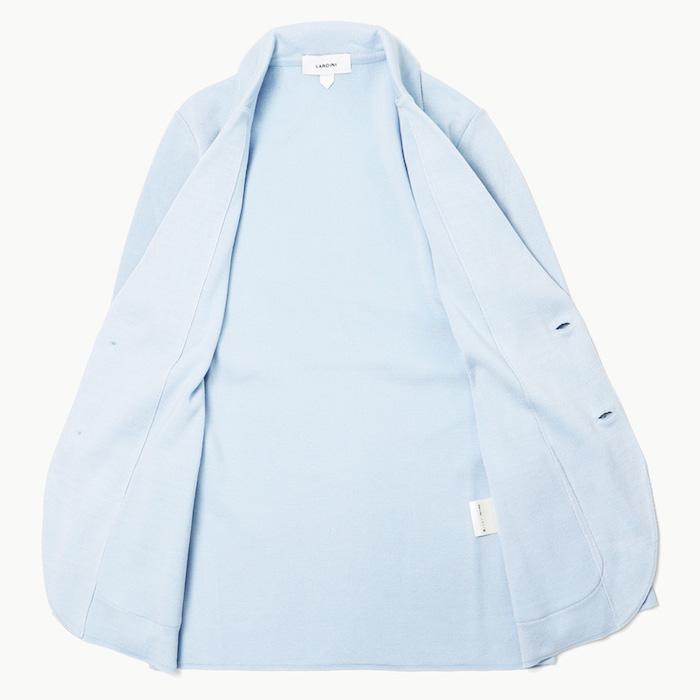 LARDINI ラルディーニ / ニット ジャケット 細身型 コットン LARDINI ラルディーニ / ニット ジャケット 細身型 コットン