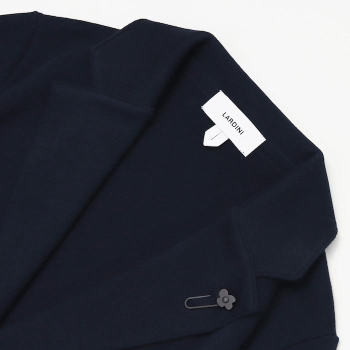 LARDINI ラルディーニ / ニット ジャケット 細身型 コットン LARDINI ラルディーニ / ニット ジャケット 細身型 コットン