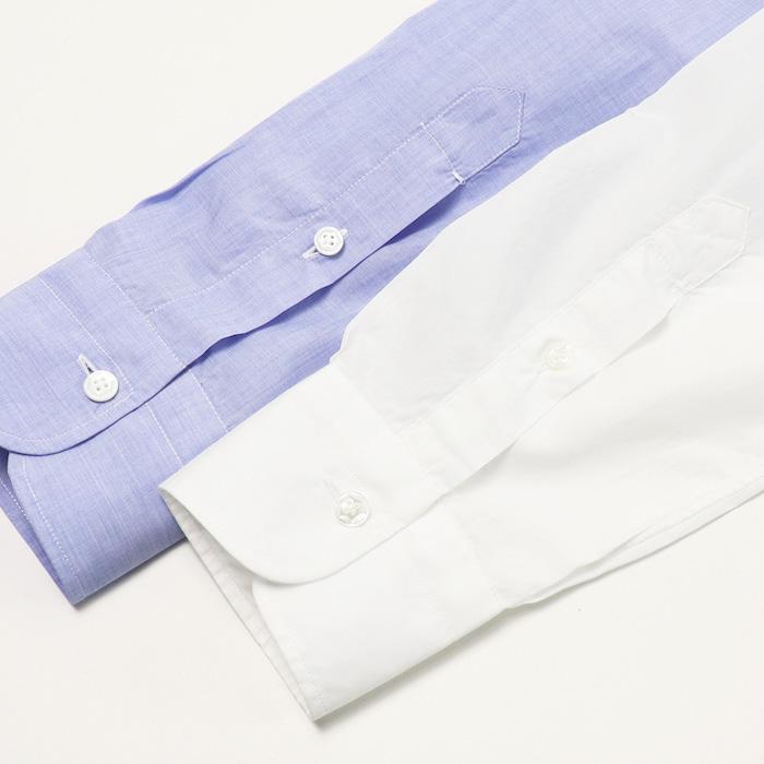 バルバ / BARBA / DANDY LIFE / ダンディ ライフ / セミワイドカラー シャツ / コットンライトポプリン / NEW BRUNO / 返品・交換不可の画像