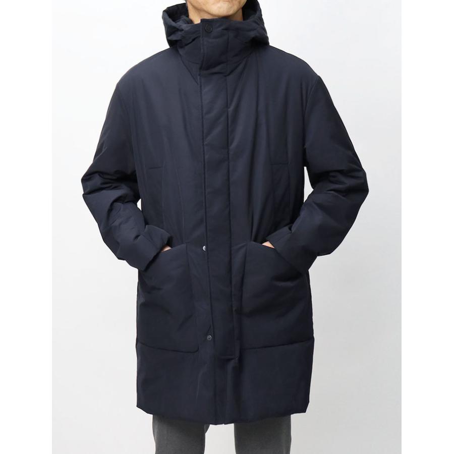 イーヴォ / Hevo / フーテッドコート / ITRIA A / イトリア A / 機能中綿入り / 撥水素材 / 返品・交換不可の画像
