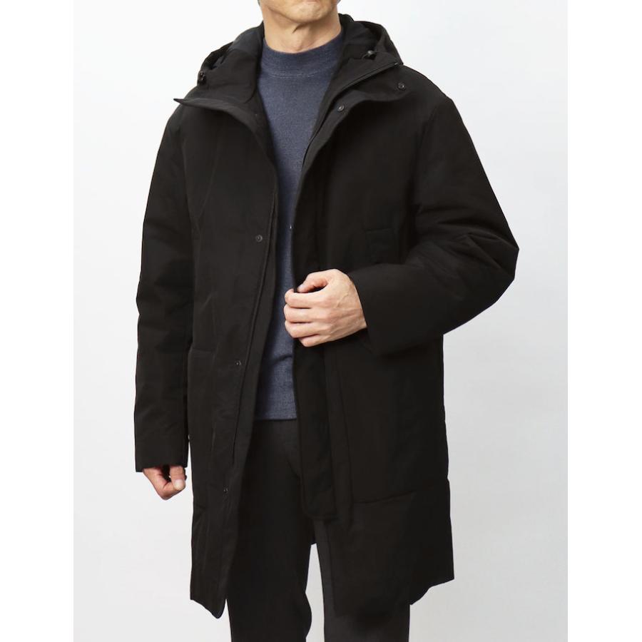 イーヴォ / Hevo / フーテッドコート / ITRIA A / イトリア A / 機能中綿入り / 撥水素材 / 返品・交換不可の画像