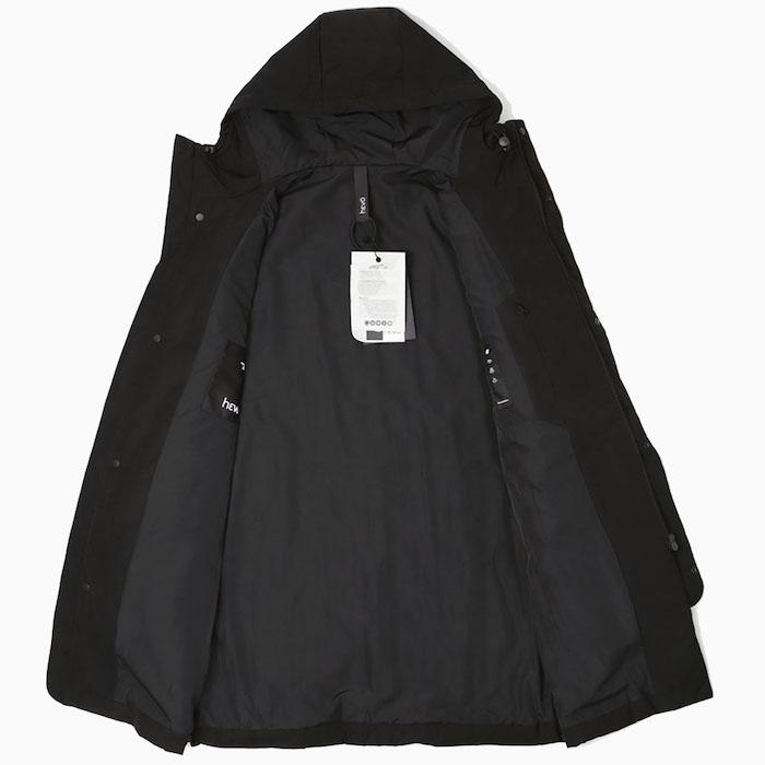 イーヴォ / Hevo / フーテッドコート / ITRIA A / イトリア A / 機能中綿入り / 撥水素材 / 返品・交換不可の画像