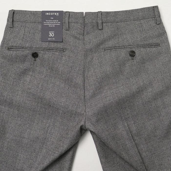 【極美品】インコテックス スーパー100'S ウール 035型 スリムフィット INCOTEX インコテックス / 35型 スラックス 数量限定 SUPER
