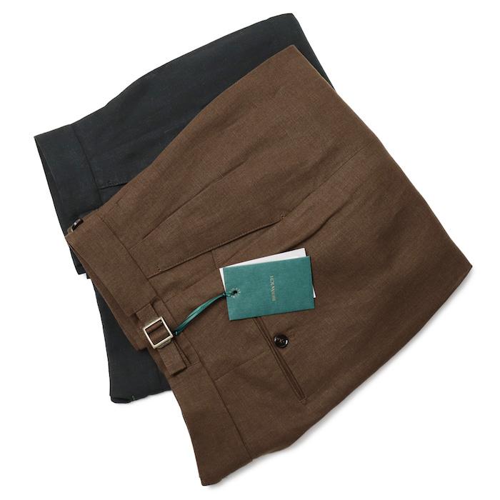 BERWICH ベルウィッチ / スコッチ SCOTCH ツープリーツ パンツ