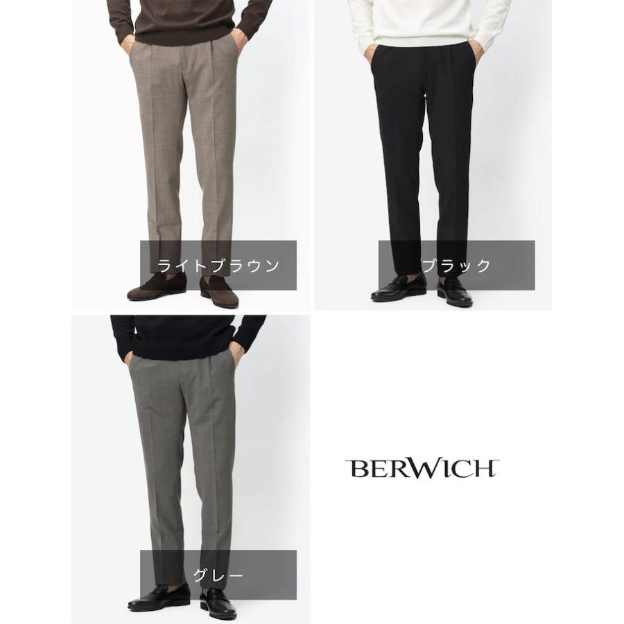 BERWICH ベルウィッチ / J MORELLO 1P ワンプリーツパンツ BERWICH ベルウィッチ / J MORELLO 1P ワンプリーツパンツ