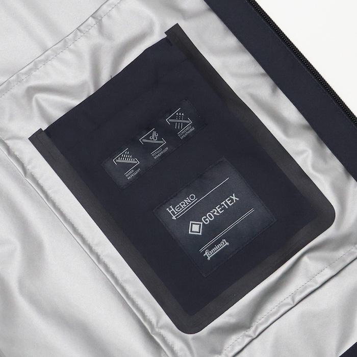 【美品】HERNO Laminar GORE-TEX フード付ブルゾン ヘルノ / HERNO / フード付き ブルゾン / ラミナー / Laminar