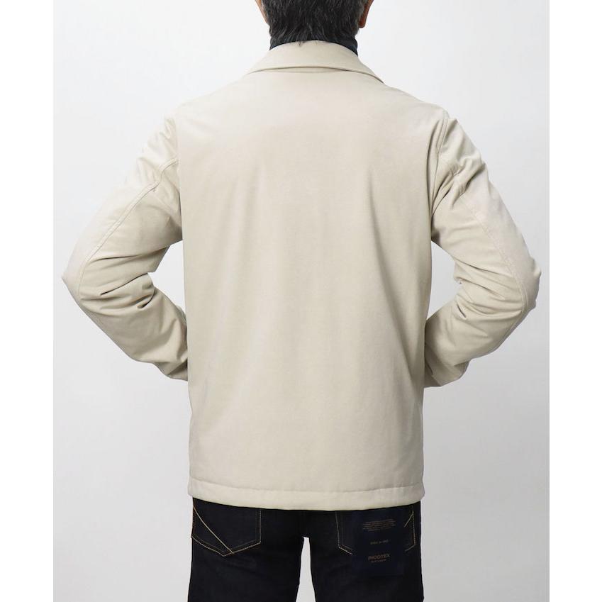 ヘルノ / HERNO / ヘルノリゾート / HERNO RESORT / シャツ型 ブルゾン / エコスエード / 中綿入り / ストレッチ / 返品・交換不可の画像