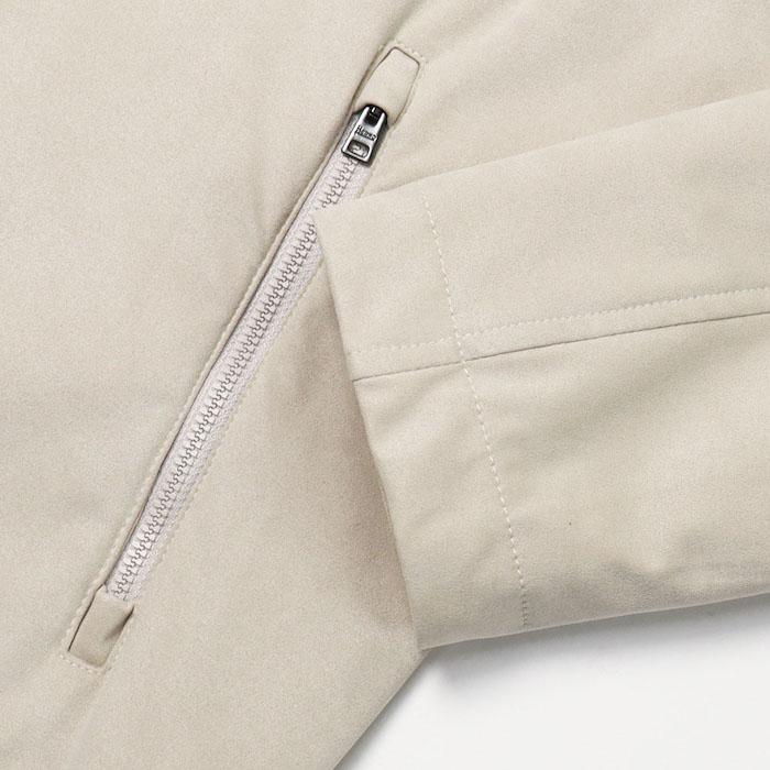 ヘルノ / HERNO / ヘルノリゾート / HERNO RESORT / シャツ型 ブルゾン / エコスエード / 中綿入り / ストレッチ / 返品・交換不可の画像