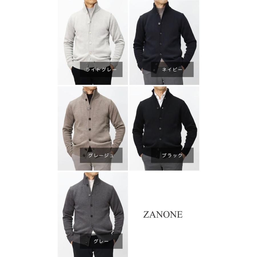 ZANONE ザノーネ / CHIOTO NEW スタンドカラー ニット ブルゾン ZANONE ザノーネ / CHIOTO NEW スタンドカラー ニット ブルゾン