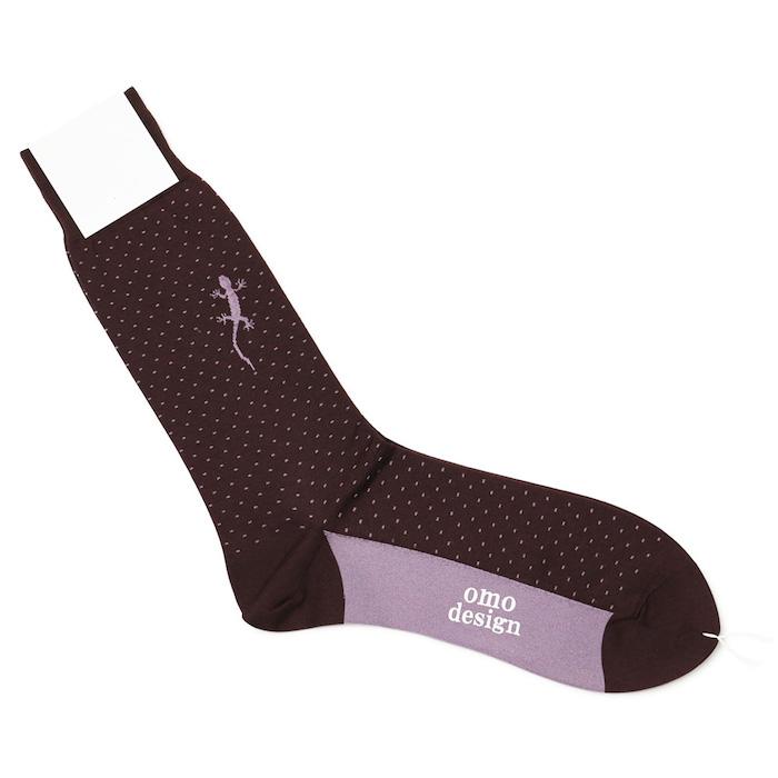 【DM便】オーエムオー デザイン / OMO DESIGN / LIZARD / リザード柄 / ソックス / 靴下 / 返品・交換可能