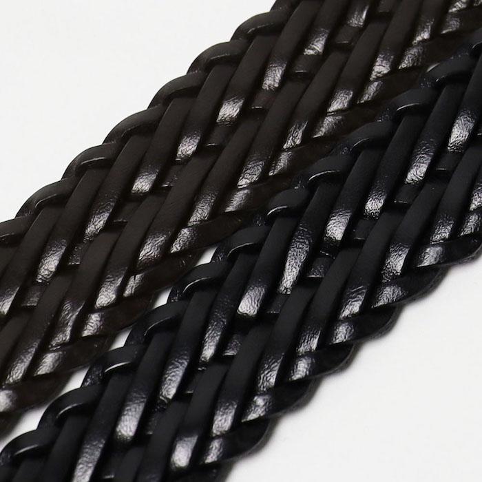 R*y様 黒メッシュベルト（Anderson’s社製　made in Italy Anderson's（アンダーソンズ） レザー メッシュベルト 本革 メッシュ