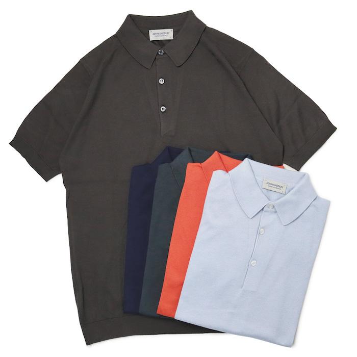 ジョンスメドレー / JOHN SMEDLEY / REID / ニット ポロ シャツ / 30G 