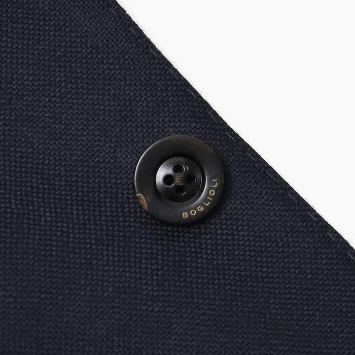 BOGLIOLI ボリオリ / ドーヴァー DOVER ワンプリーツ スーツ ウール  