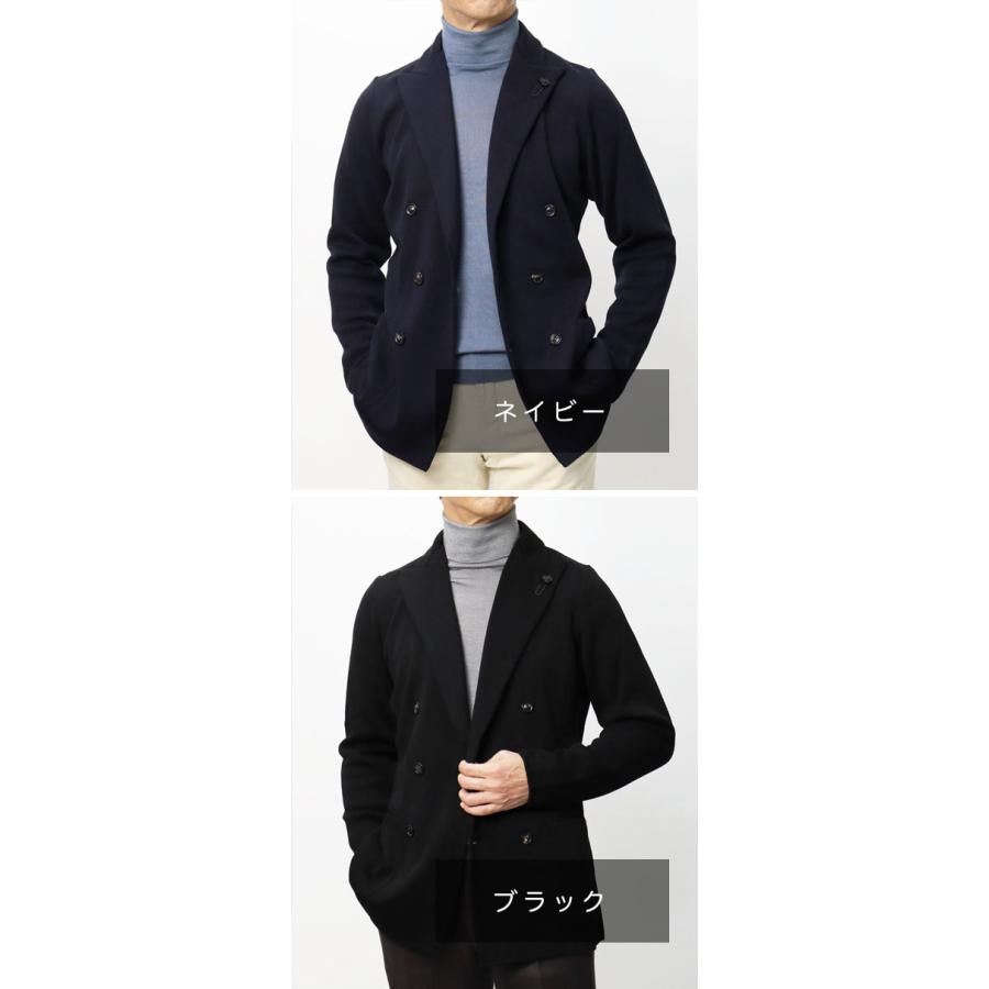 LARDINI ラルディーニ / ダブル ニット ジャケット ウール 返品 LARDINI ラルディーニ / ダブル ニット ジャケット ウール 返品