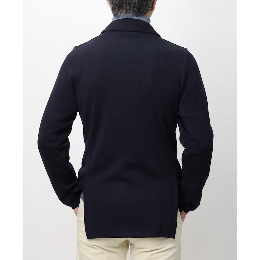 LARDINI ラルディーニ / ダブル ニット ジャケット ウール 返品 LARDINI ラルディーニ / ダブル ニット ジャケット ウール 返品