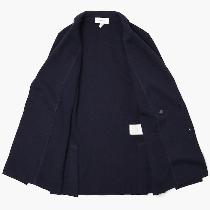 LARDINI ラルディーニ / ダブル ニット ジャケット ウール 返品 LARDINI ラルディーニ / ダブル ニット ジャケット ウール 返品