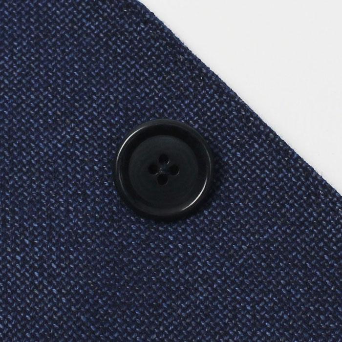 DE PETRILLO デペトリロ ブレザー 44 紺 春夏 ホップサック