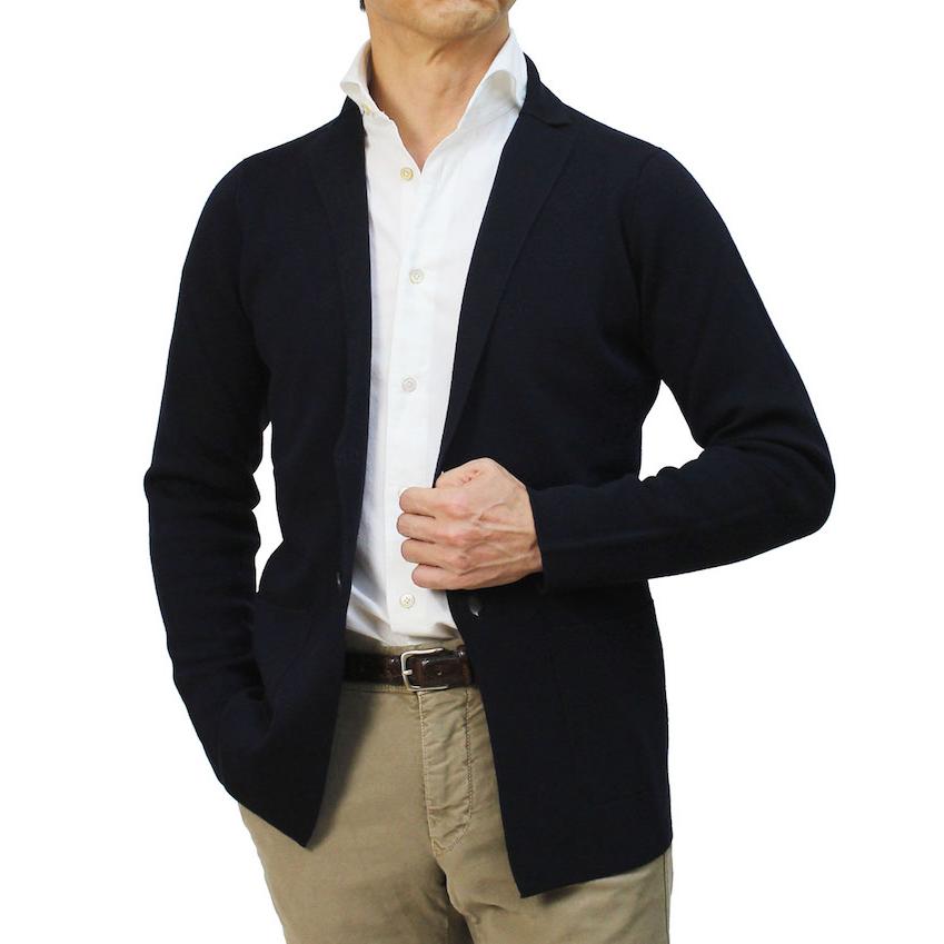 イタリア製】FILIPPO DE LAURENTIIS 開襟ニットシャツ 楽天市場