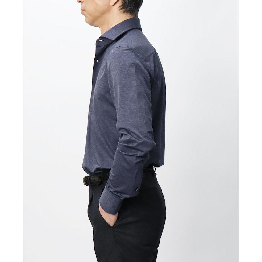 ギラルデッリ / GHIRARDELLI セミワイドカラー シャツ テクノ