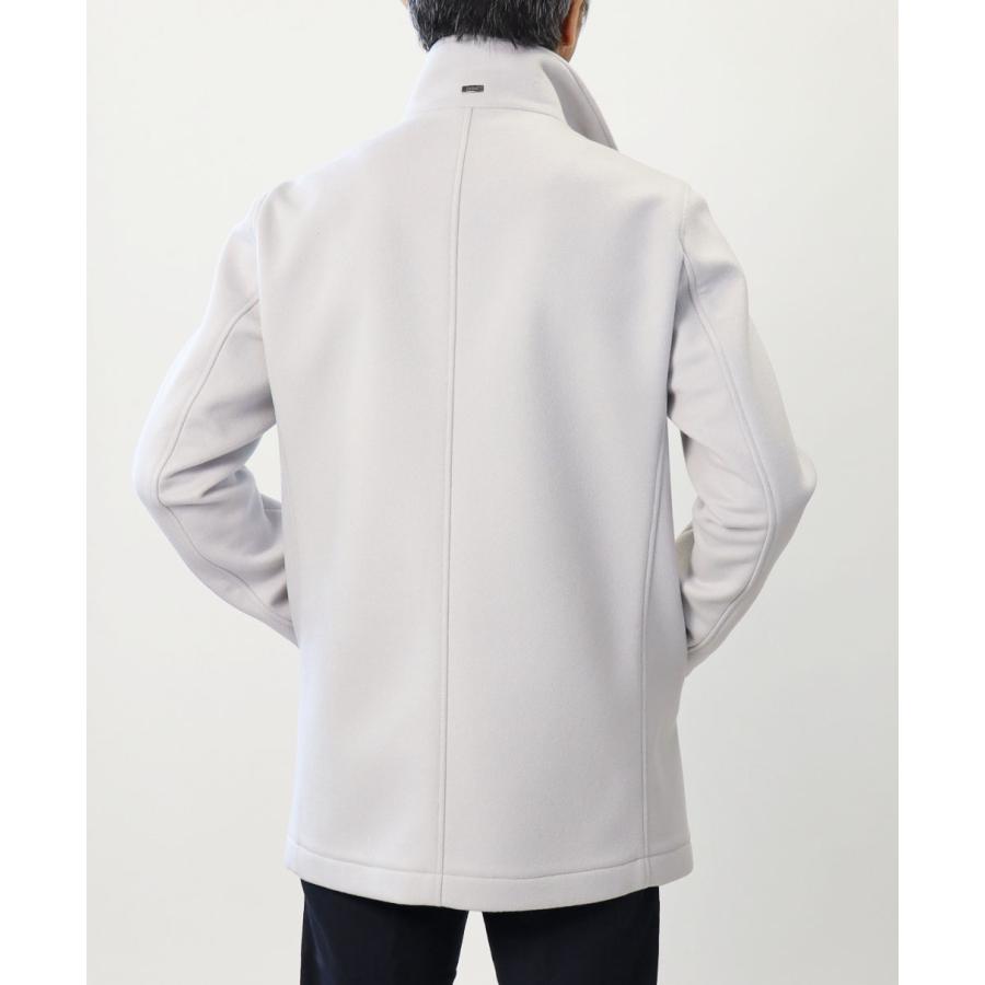 HERNO ヘルノ / ウールカシミヤ ボンディング ピーコート RESORT 