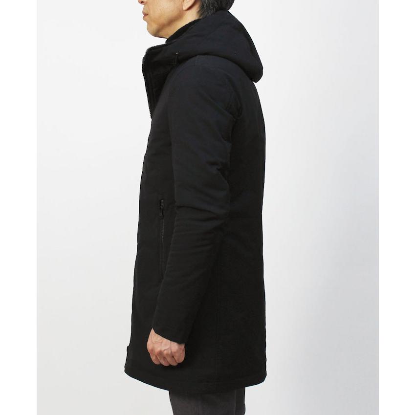 HERNO ヘルノ / フーデッド コート ナチュラルストレッチ エコファー 