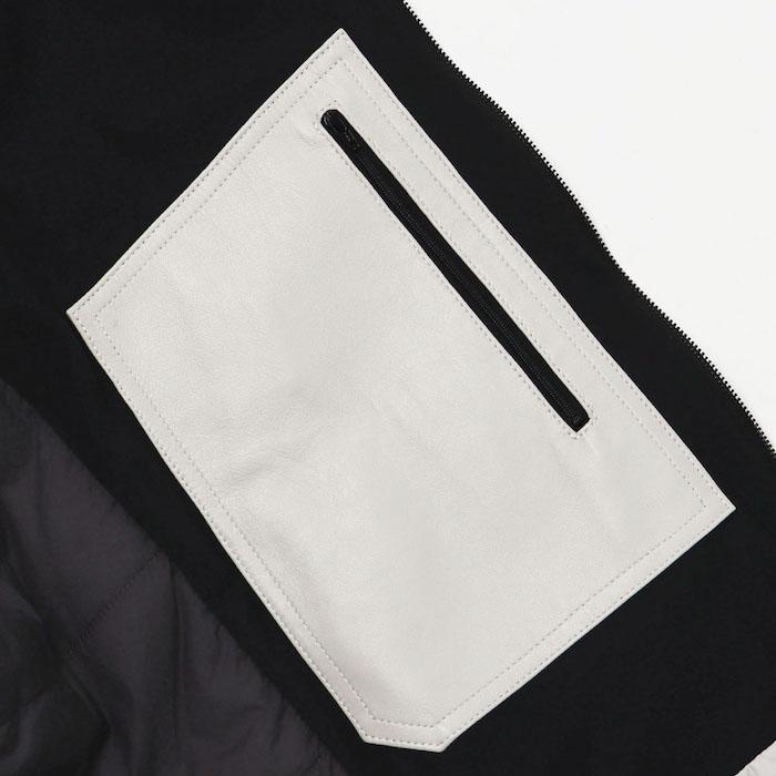 エンメティ　レザー切替ダウンジャケット　46 トグル　ファー エンメティ レザー切替ダウンジャケット 46 トグル ファー｜エンメティ