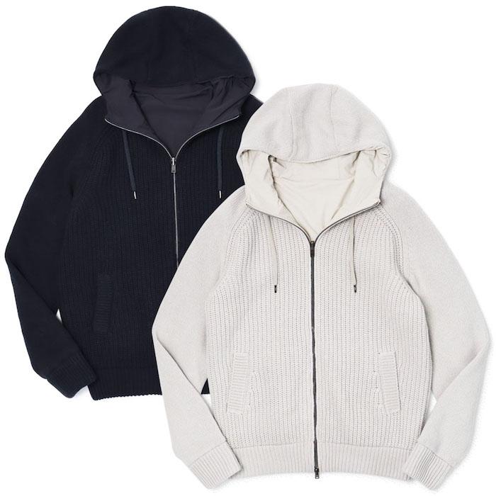 Herno ジップアップ　パーカー　サイズ48 Herno ジップアップ パーカー サイズ48