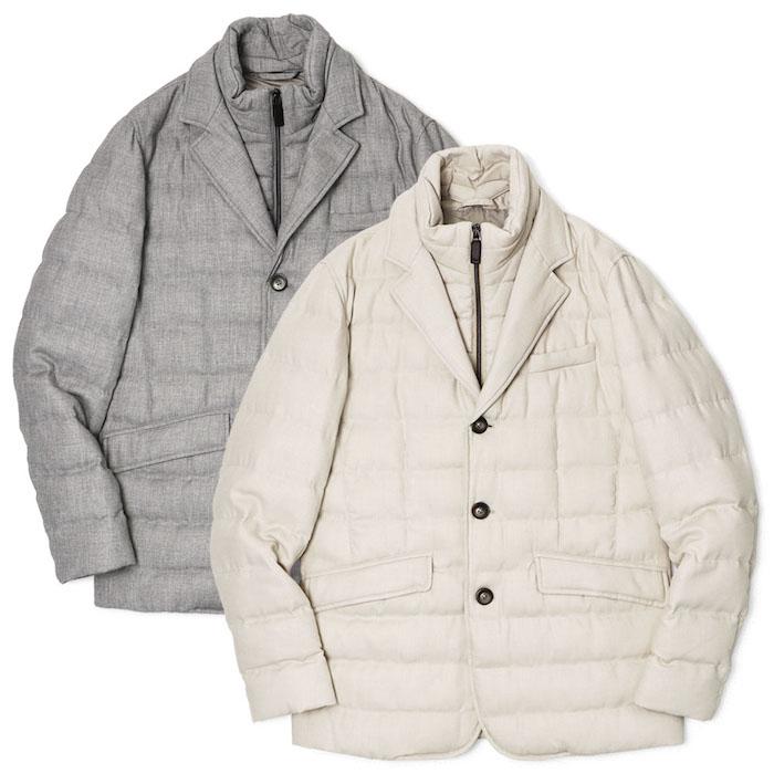 HERNO ヘルノ / ウール ダウン ジャケット 前立て付き PI000910U HERNO ヘルノ / ウール ダウン ジャケット 前立て付き PI000910U