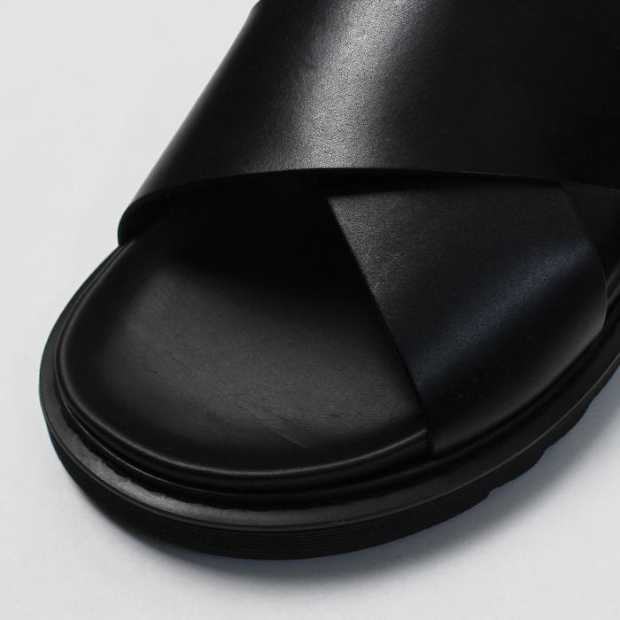 MAURO de BARI マウロ デ バーリ / ナッパ レザー サンダル 1730