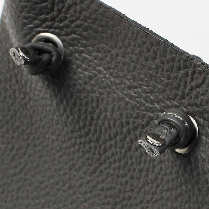 TUSTING タスティング / 巾着 バッグ/ レザー Leicester ( M