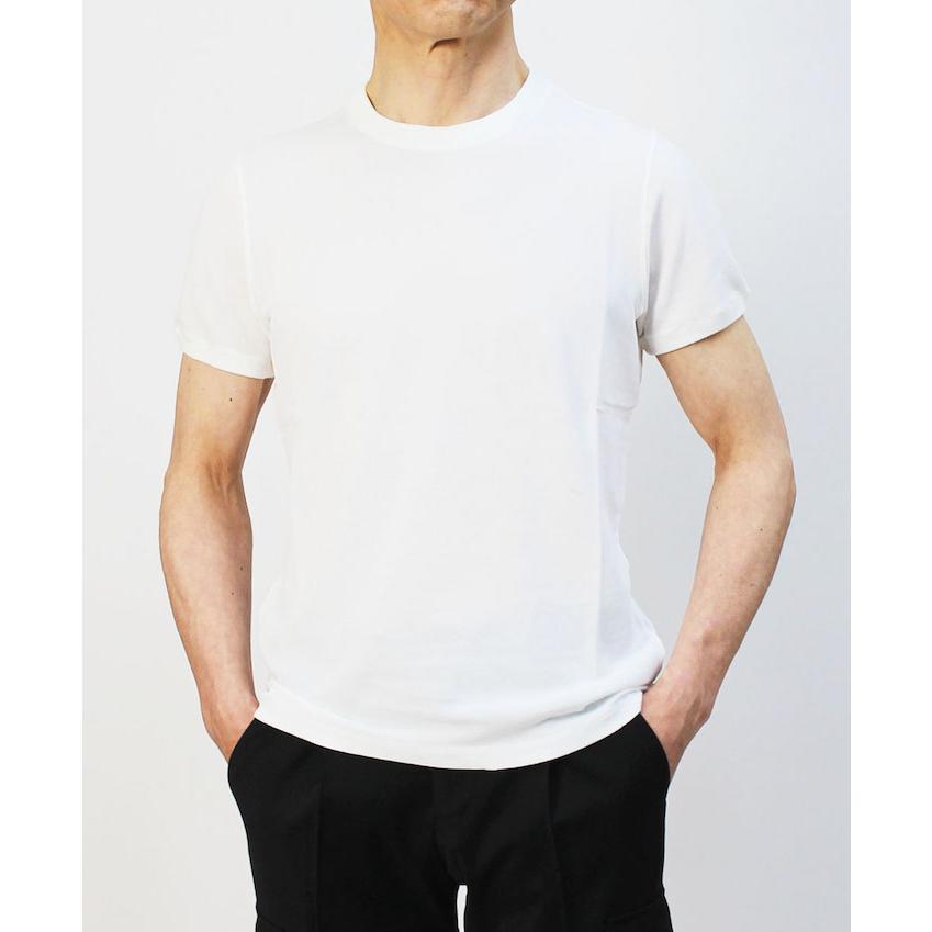 ZANONE ザノーネ / アイスコットン ピケ piquet ice cotton クルー 