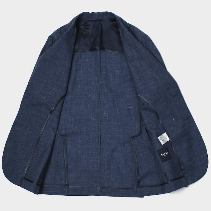 バルバ / BARBA / シャツ ジャケット / ウール シルク リネン / 返品