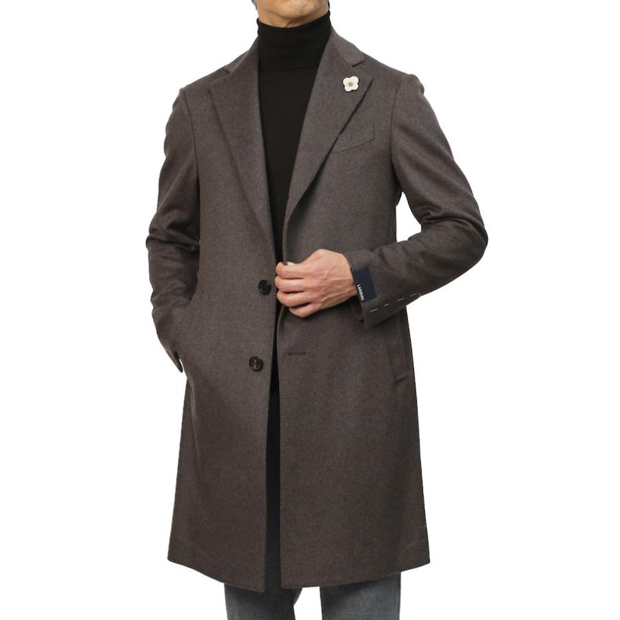 LARDINI ラルディーニ / チェスター コート カシミヤ 100% 3釦 段返り 