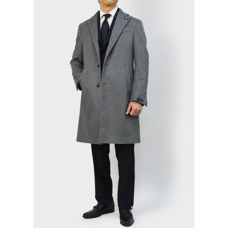 LARDINI ラルディーニ / チェスター コート カシミヤ 100% 3釦 LARDINI ラルディーニ / チェスター コート カシミヤ 100% 3釦
