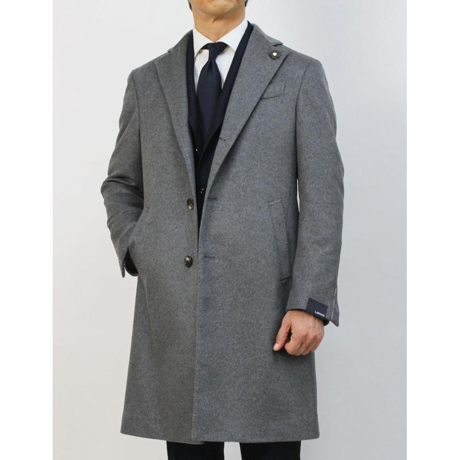 LARDINI ラルディーニ / チェスター コート カシミヤ 100% 3釦 LARDINI ラルディーニ / チェスター コート カシミヤ 100% 3釦