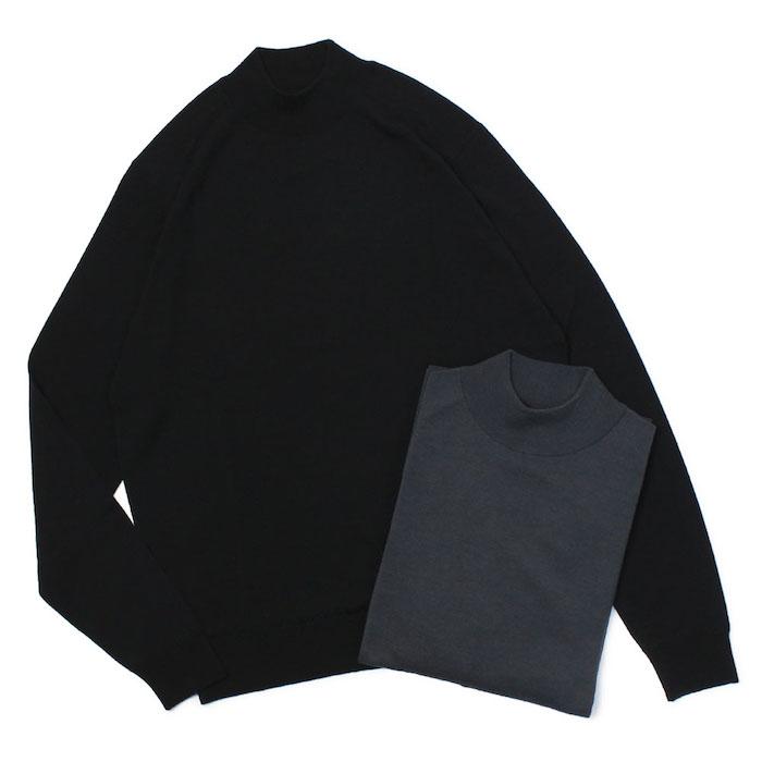 JOHN SMEDLEY ジョンスメドレー / WALTON モックネック ニット 30G 
