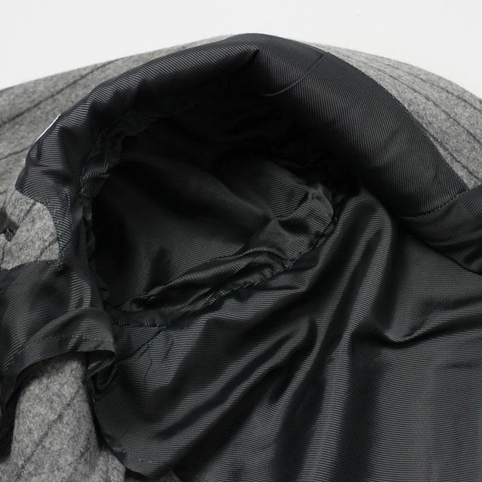 デ ペトリロ / De Petrillo / ワンプリーツ スーツ / ウール フランネル ストライプ柄 3B 段返り / LINEA NAPOLI / NAPOLI / 返品・交換不可の画像