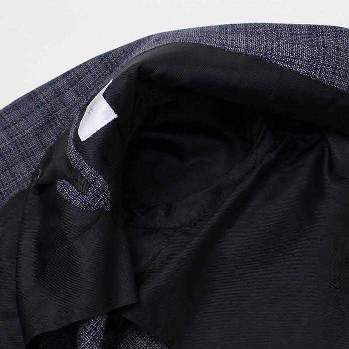 De Petrillo / POSILLIPO コットンリネン タータンチェック BEAMS F（ビームスF）DE PETRILLO / POSILLIPO リネン ブルー